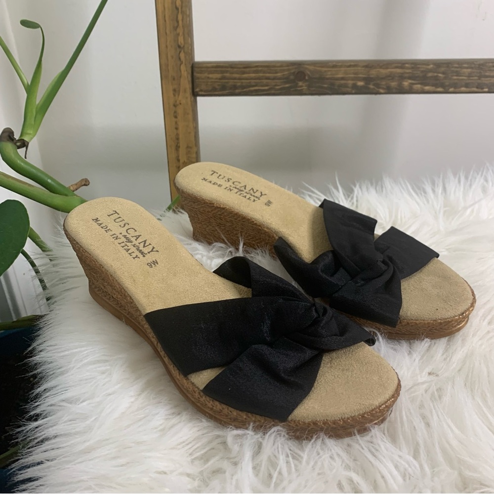 Tuscany by Easy Street Dinah Wedge Sandals